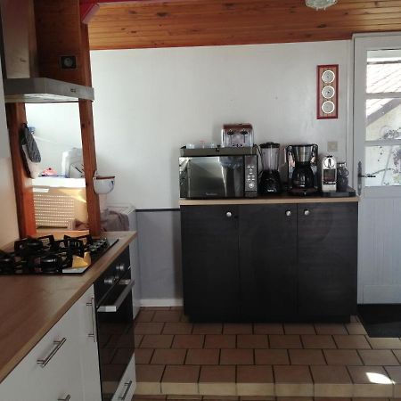 Maison Familiale En Bois Avec Piscine, Proche Du Bassin غوجان-ميستراس المظهر الخارجي الصورة