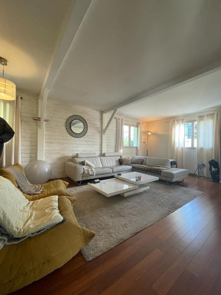 Maison Familiale En Bois Avec Piscine, Proche Du Bassin غوجان-ميستراس المظهر الخارجي الصورة